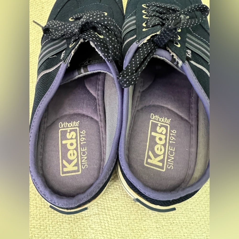 Women’s Keds Laced Mule Slide Blue Size 9.5 - Picture 6 of 9